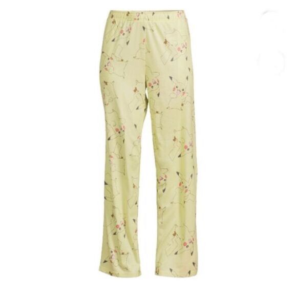 Women’s Pokemon Pikachu Print Lounge Pajama Sleep Pants Size XS - Picture 3 of 5